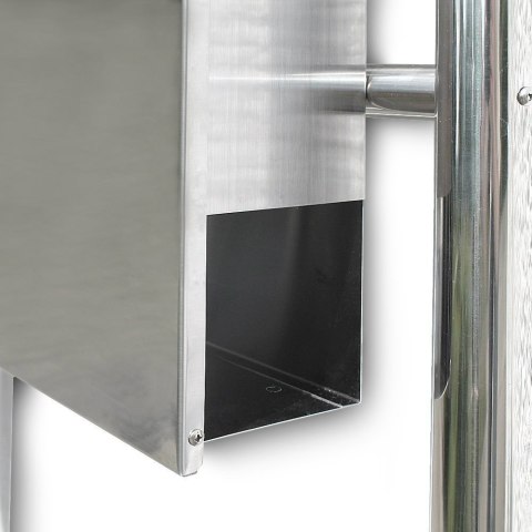 NOWOCZESNA SKRZYNKA POCZTOWA NA LISTY WOLNOSTOJĄCA STAL INOX NOWOCZESNA SKRZYNKA POCZTOWA NA LISTY WOLNOSTOJĄCA STAL INOX