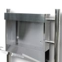NOWOCZESNA SKRZYNKA POCZTOWA NA LISTY WOLNOSTOJĄCA STAL INOX