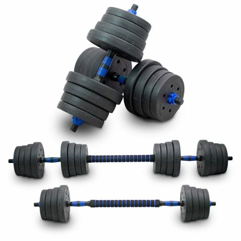 Zestaw hantli 130kg z ciężarkami Zestaw hantli 130kg z ciężarkami