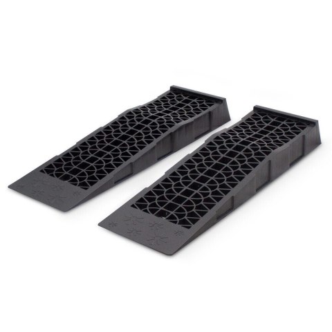 Zestaw ramp Bituxx rampy najazdowe z HDPE komplet 2 sztuk udźwig 5000 kg Zestaw ramp Bituxx rampy najazdowe z HDPE komplet 2 sztuk udźwig 5000 kg
