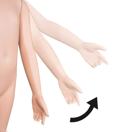 Dziecięcy manekin pełnopostaciowy dziewczęcy do sklepu 90cm wystawowy Dziecięcy manekin pełnopostaciowy dziewczęcy do sklepu 90cm wystawowy
