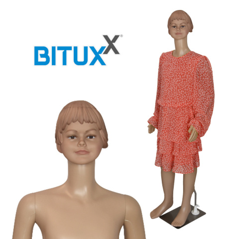 Manekin dziecięcy pełnopostaciowy dziewczęcy na wystawę do sklepu Bituxx Manekin dziecięcy pełnopostaciowy dziewczęcy na wystawę do sklepu Bituxx