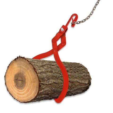 Chwytak do drewna 610mm 450kg Szczypce leśne Kleszcze Czerwone BITUXX Chwytak do drewna 610mm 450kg Szczypce leśne Kleszcze Czerwone BITUXX