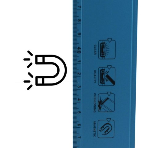 Poziomice magnetyczne 10/30/80/120cm zestaw komplet 4szt aluminiowe Poziomice magnetyczne 10/30/80/120cm zestaw komplet 4szt aluminiowe