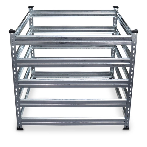 Kompostownik metalowy 90x90 cm – trwały stalowy pojemnik na kompost Kompostownik metalowy 90x90 cm – trwały stalowy pojemnik na kompost