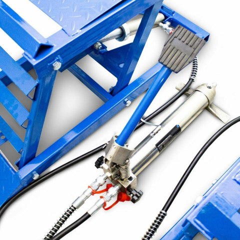 RAMPA RAMPY HYDRAULICZNE WARSZTATOWE KOMPLET 2 SZTUKI Z PODNOŚNIKIEM RAMPA RAMPY HYDRAULICZNE WARSZTATOWE KOMPLET 2 SZTUKI Z PODNOŚNIKIEM