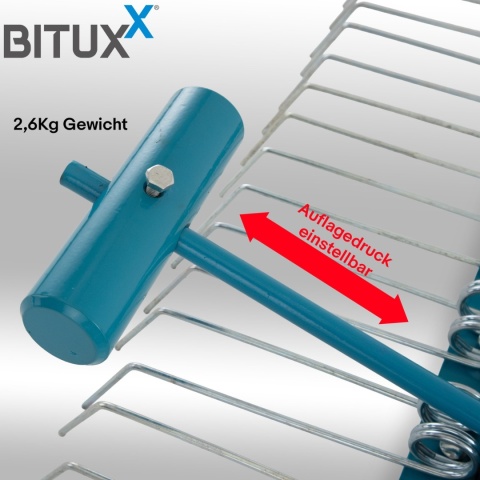 Zgrzebło do trawy / wertykulator / grzebień do trawnika do traktorków ogrodowych, kosiarek samojezdnych i quadów (ATV) – Bituxx Zgrzebło do trawy / wertykulator / grzebień do trawnika do traktorków ogrodowych, kosiarek samojezdnych i quadów (ATV) – Bituxx